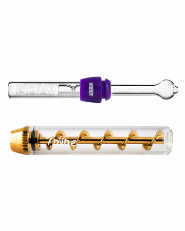 The difference between a slider glass blunt and a twisty glass blunt.