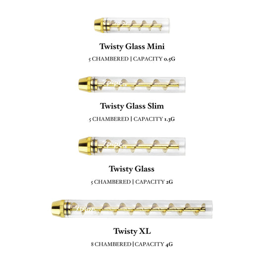 Glass Blunt Family Bucket – 4 Size Bundle (Original · Slim · XL · mini)