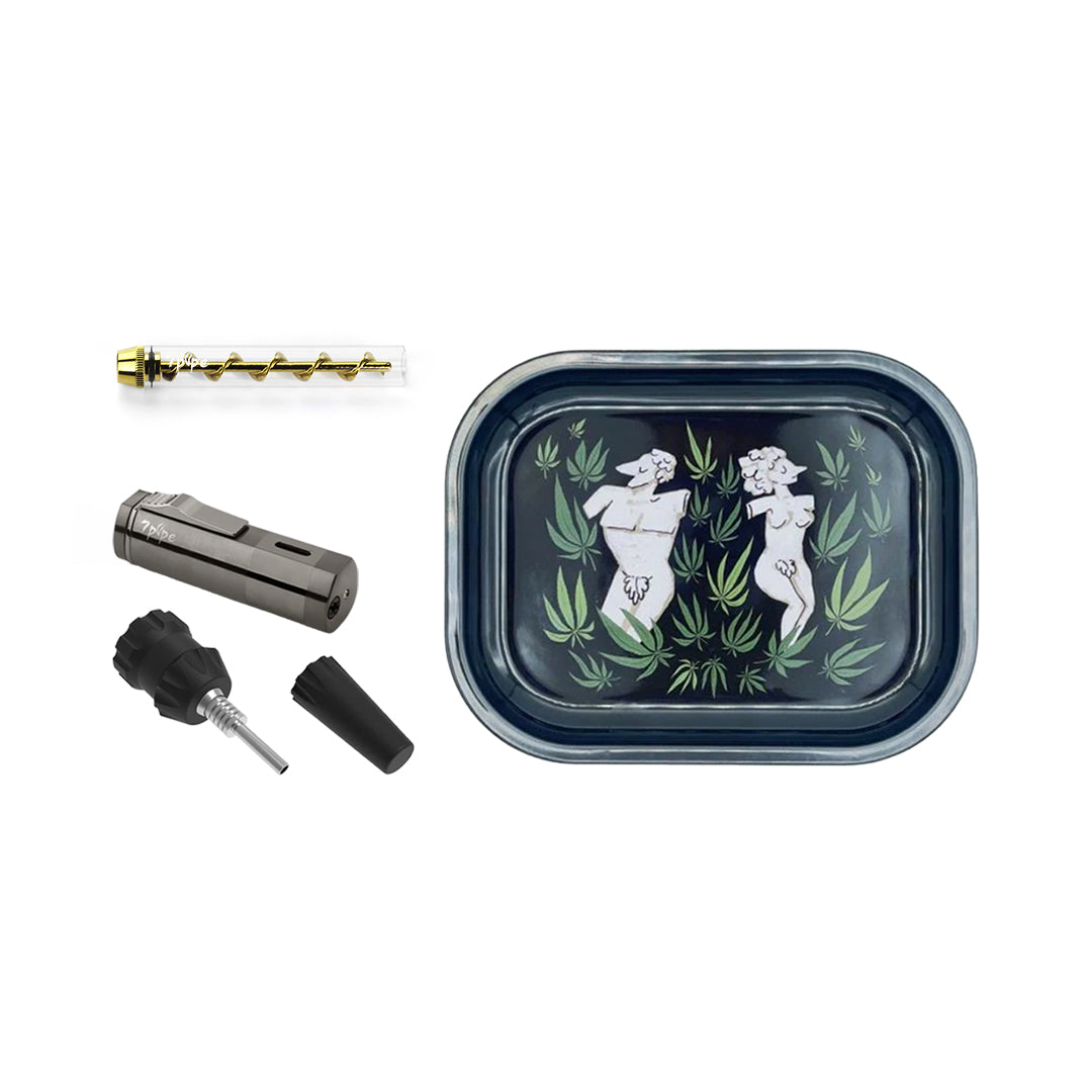 Adam and Eve  Glass Blunt Slim Combo