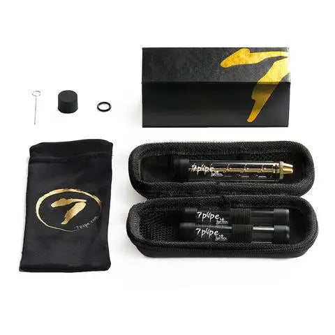 4 Type Smoking Twisty Glass Blunt Pipe Obsolete With Cleaning Kit