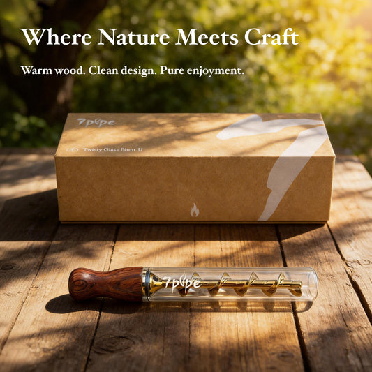 Twisty Glass Blunt Gen-2 – Rosewood Edition