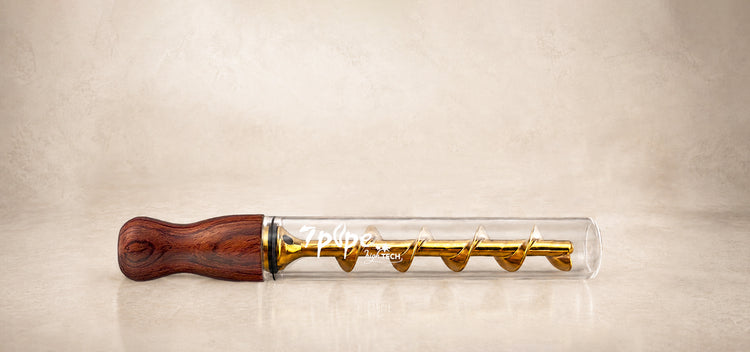 GLASS BLUNT GLASS 7PIPE WODD