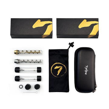 Twisty Glass Titanium Combo + FREE Twisty Glass Blunt
