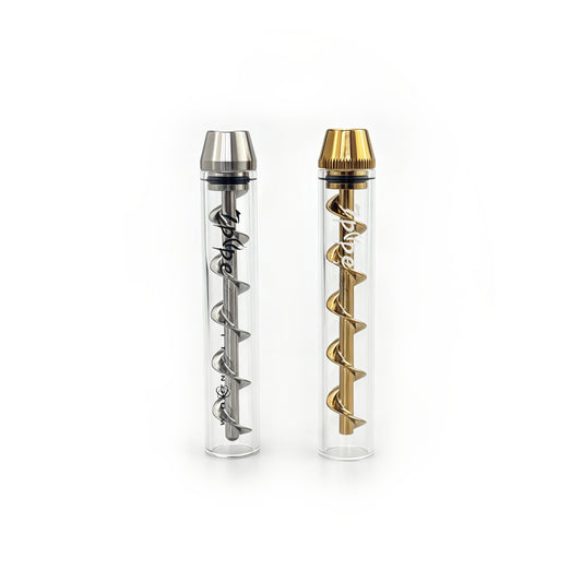 Twisty Glass Titanium Combo + FREE Twisty Glass Blunt