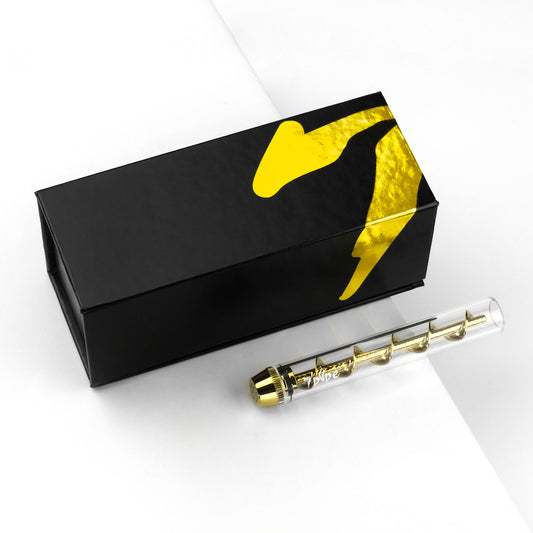 Glass Blunt by 7pipe is a reusable glass blunt that replaces cigarette papers, vapes, and bongs. Enjoy smooth hits with no rolling or batteries. Combines with water pipes and replaces bubblers, hand cigars, dab rigs, one hitters, and cigars. Go paperless today with 7pipe